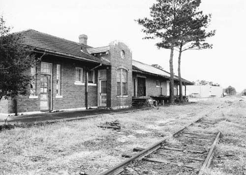 The Myrtle Beach Atlantic Coast Line Railroad Station